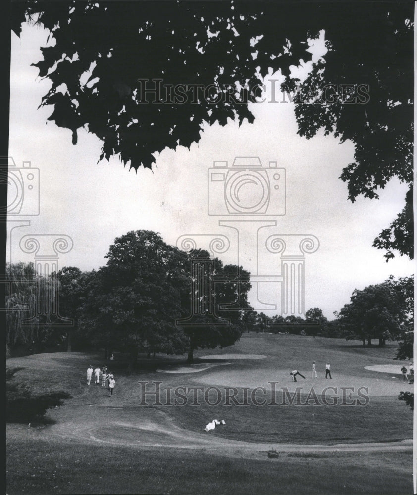 1974 Press Photo Ridgewood Club Championship Charles