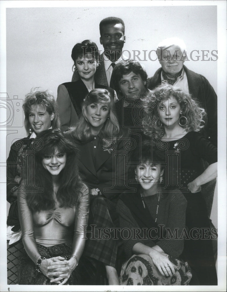 1986 Press Photo Stars of NBC&#39;s All is Forgiven