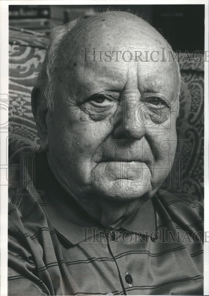 1986 Press Photo Virgil Thomson Composer