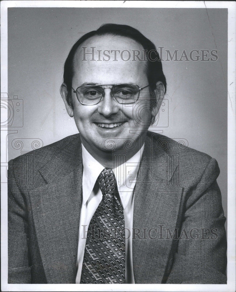 1978 Press Photo Detroit Banker Thomas D Thomson