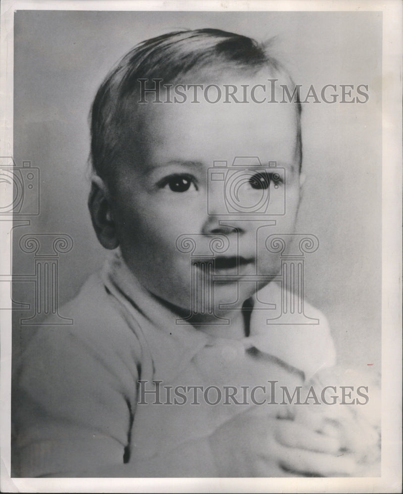 1949 Press Photo Missing Ronald Dayton Ohio kidnapped