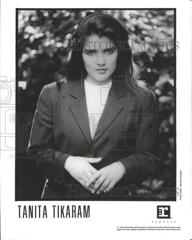 1990 Press Photo Anita Tikaram Munster Germany British