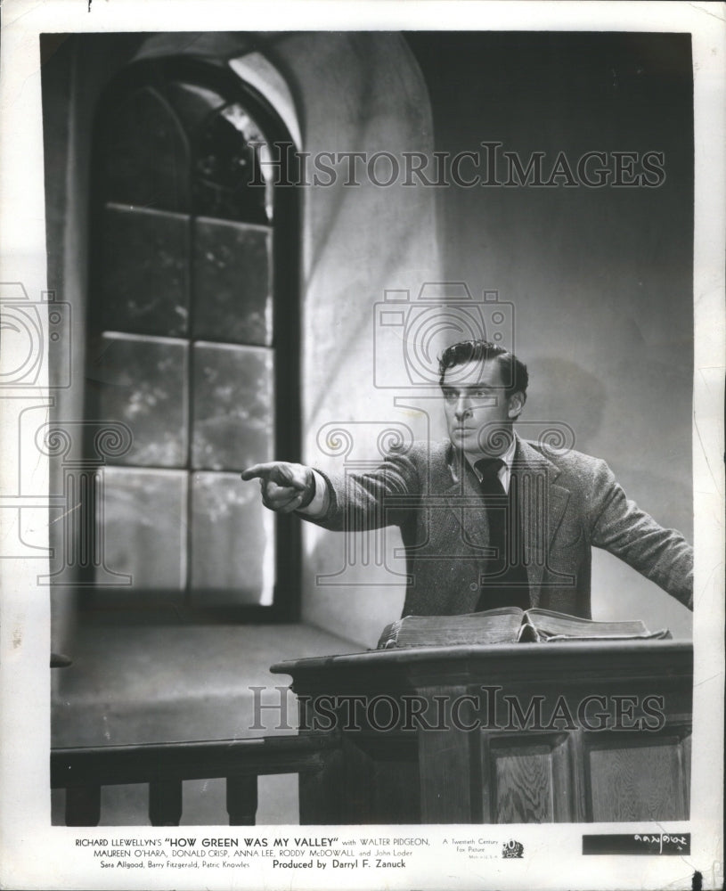 1942 Press Photo Walter Pidgeon