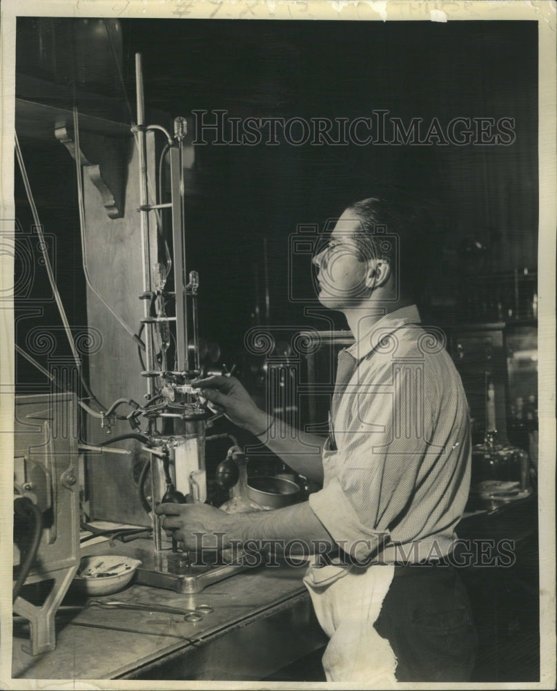 1939 Press Photo Lab at Carnegie Illinois steel plant,