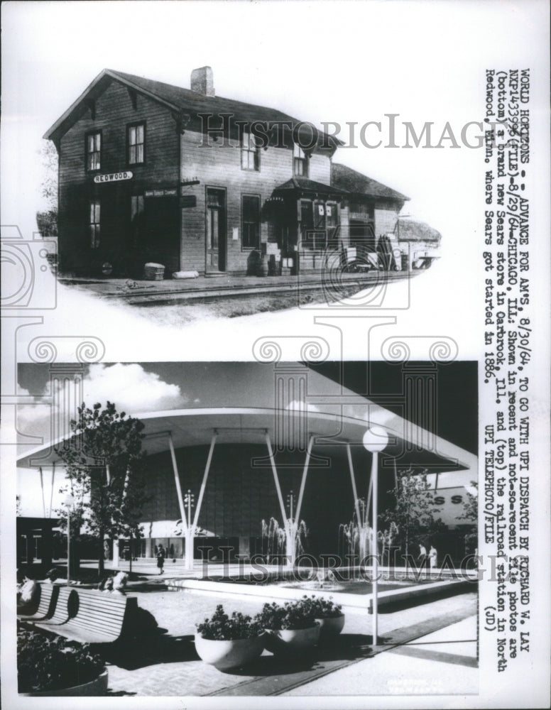 1964 Press Photo A home is a place of residence or refu