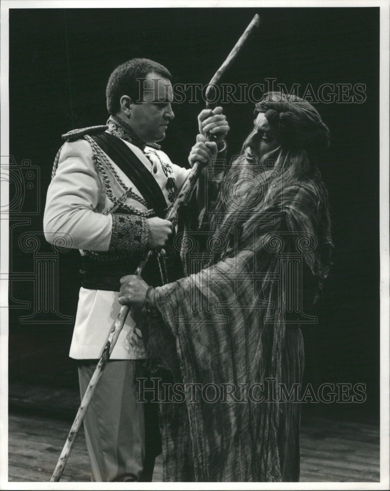 1985 Press Photo Antigone by Sophocles (Play)