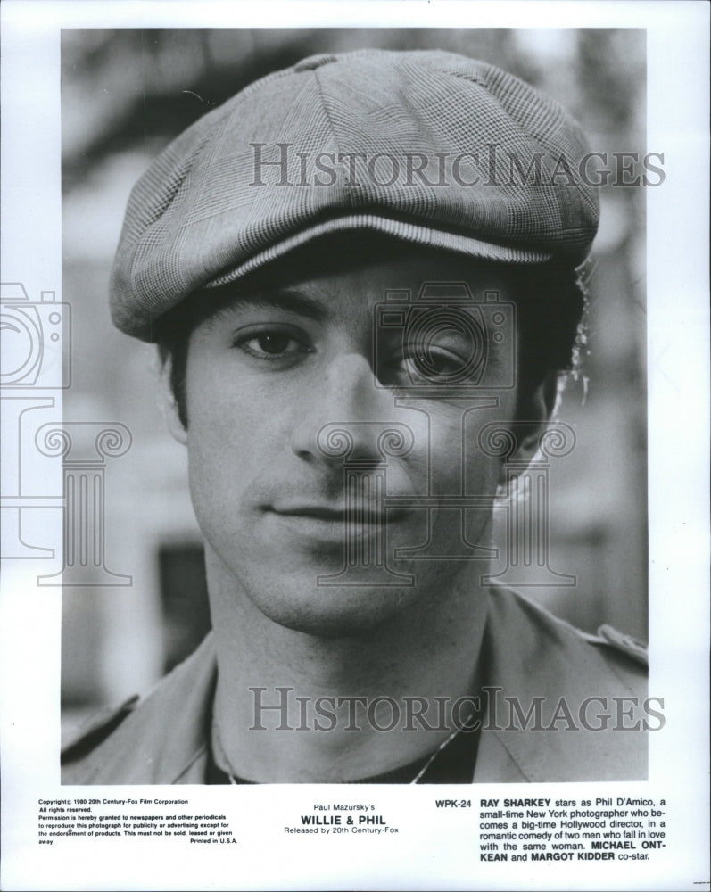 1981 Press Photo Actor Ray Sharkey In &quot;Willie &amp; Phil&quot;