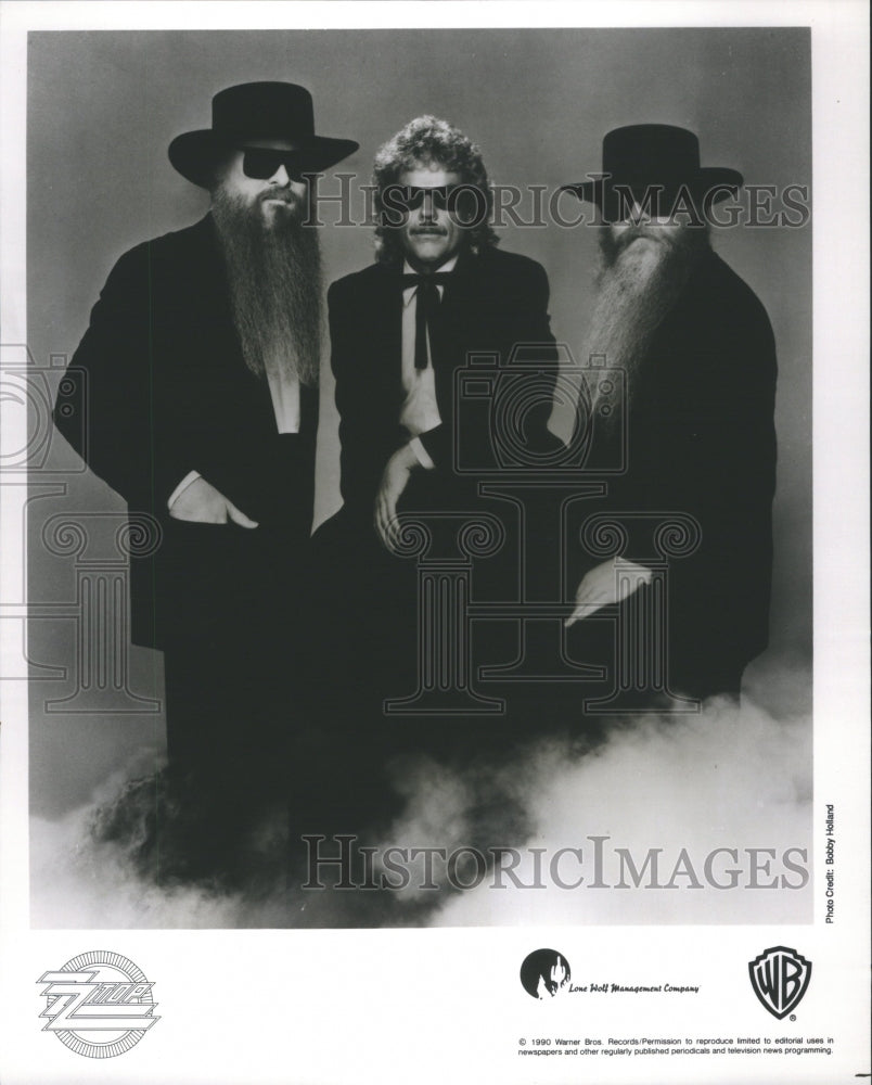 1981 Press Photo Three People Music Group