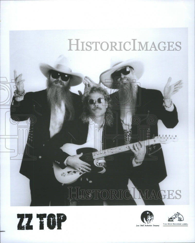 1994 ZZ Top Press Photo