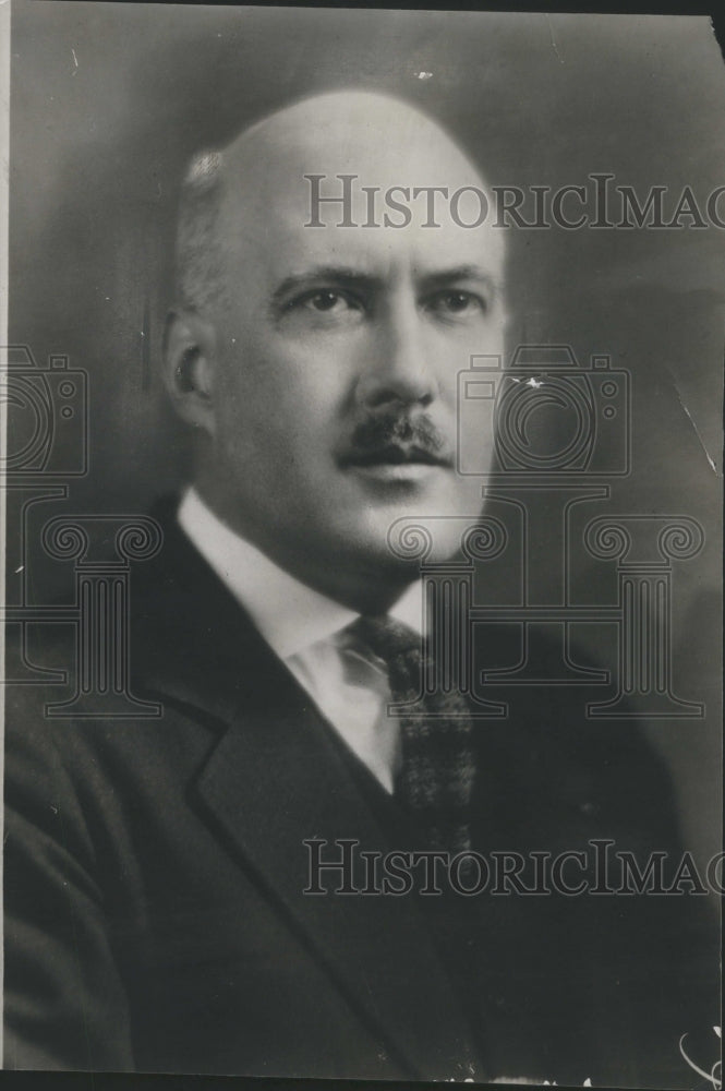 1933 Howard Starrett Candidate For Detroit Mayor Press Photo