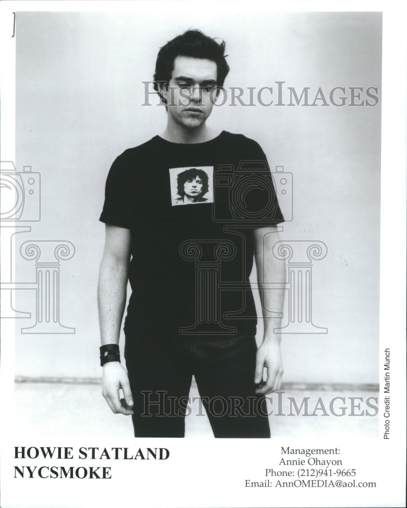 2002 Press Photo Howie Statland NYCSMOKE