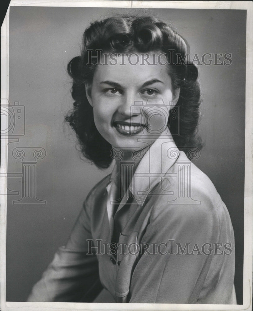 1943 Press Photo Sylvia Stapleton Australian Actress