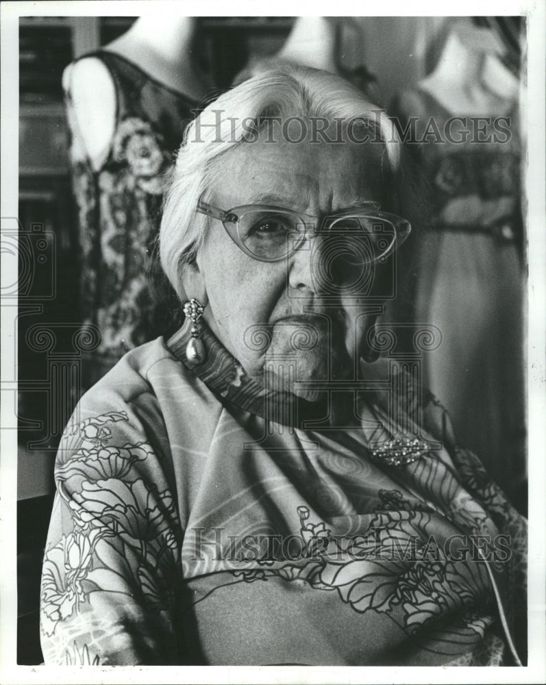 1981 Press Photo Women Mrs Fayette Gawlley