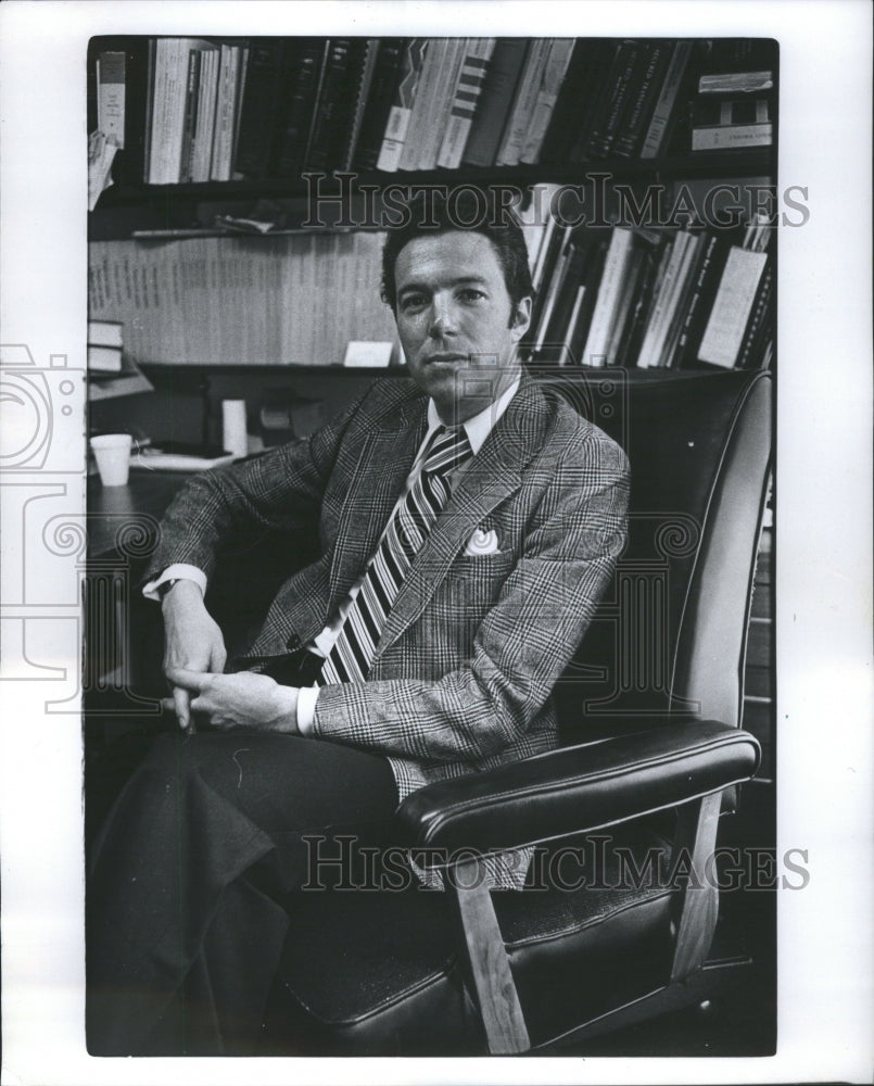 1979 Press Photo Wayne Univ Law Professor Kevin Tierney