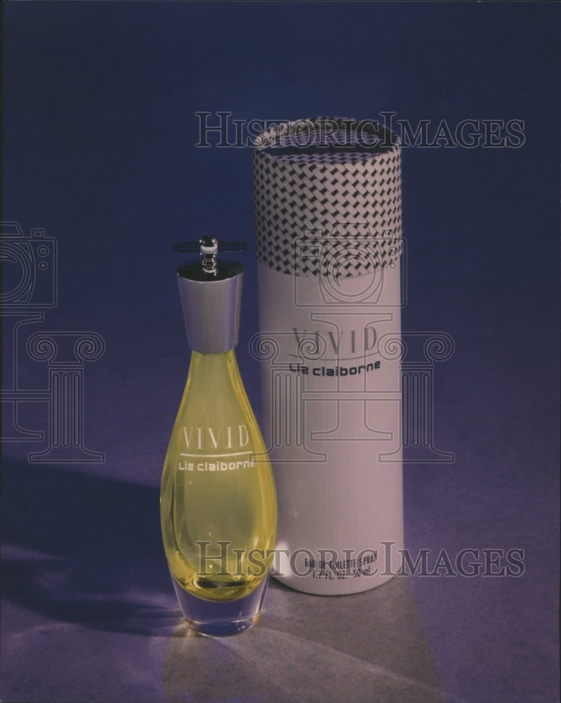 1993 Press Photo Vivid in Sophisticated Teardrop Bottle