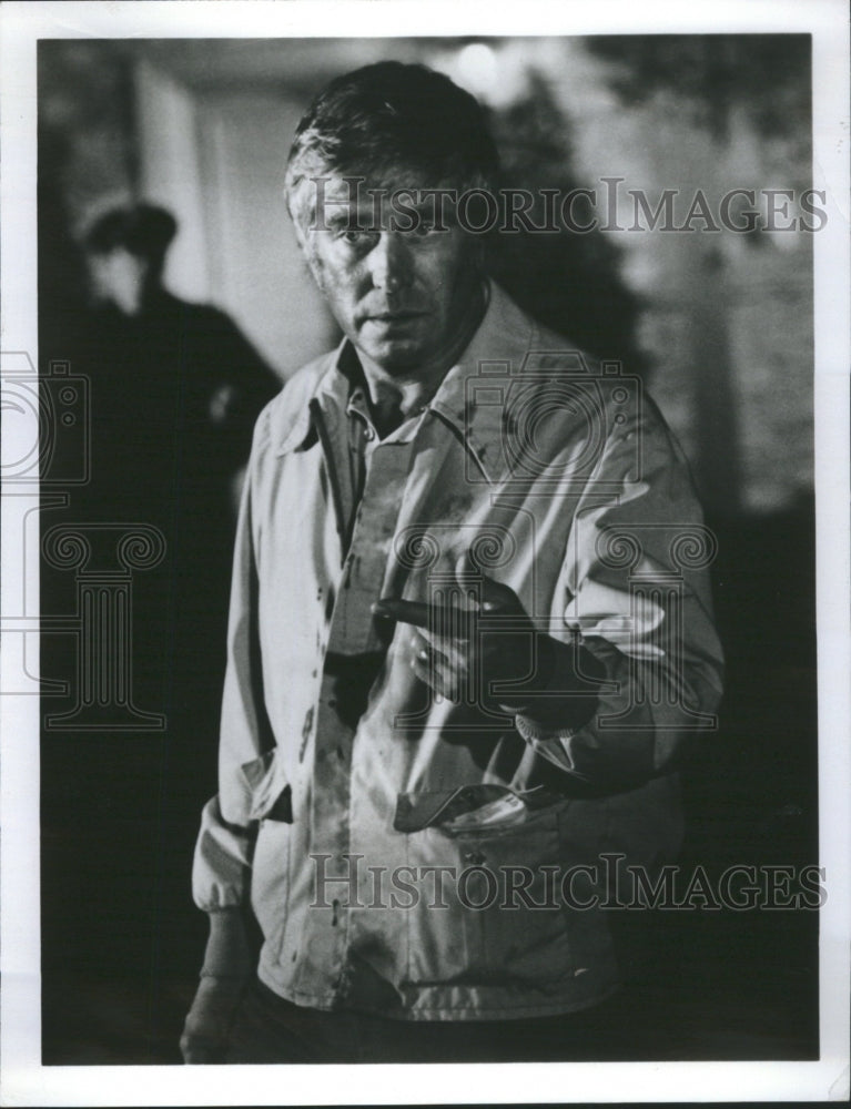 1980 Press Photo George Peppard Newman&#39;s Law