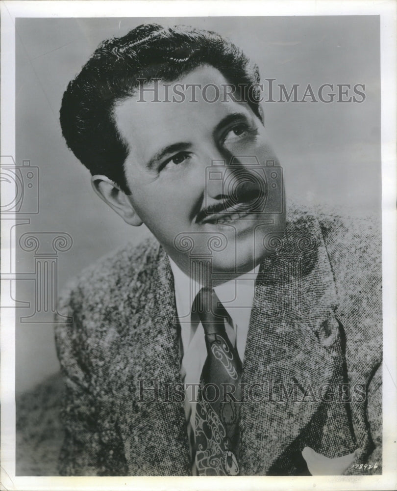 1953 Press Photo Harold American Actor Gildersleeve,