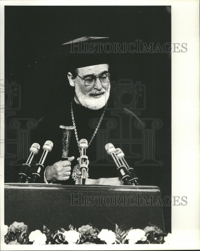 1980 Bishop Timothy Greek Orthodox Press Photo