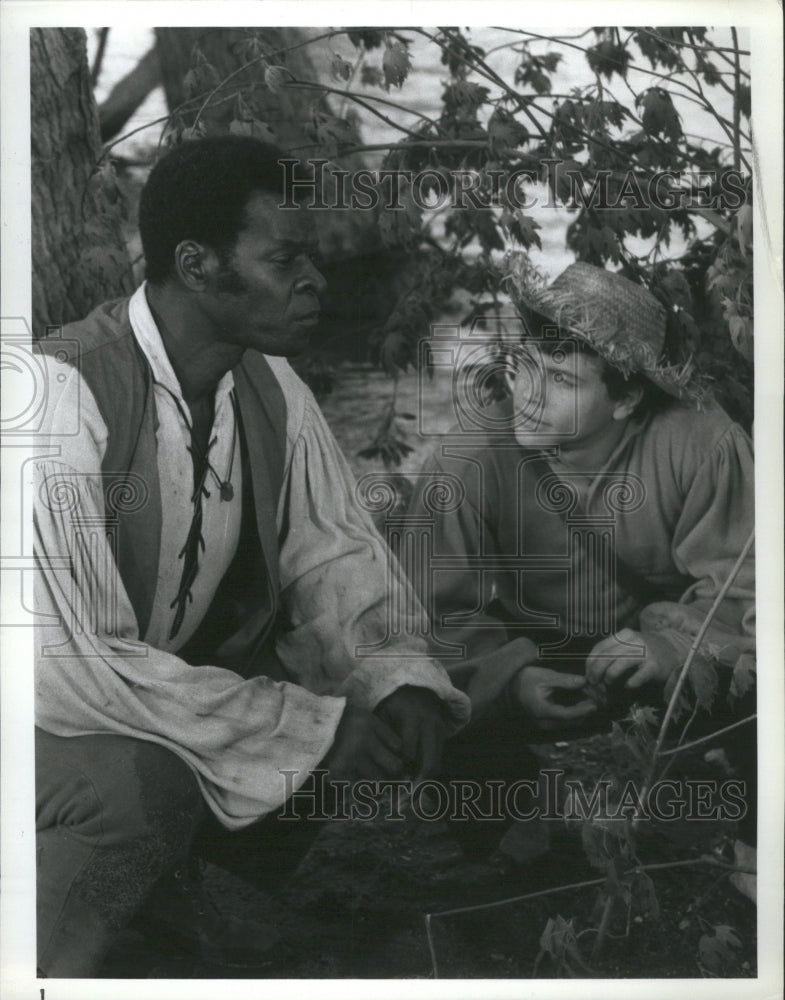 1981 Press Photo Brock Peters Actor Huckleberry Finn