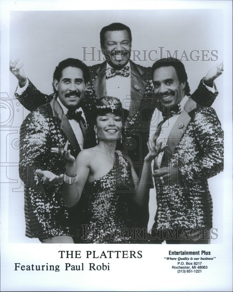 1988 Press Photo The Platters