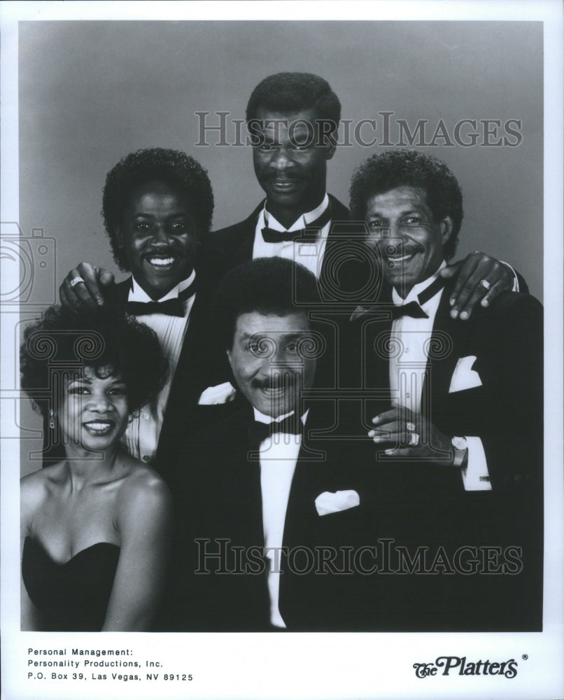 1988 Press Photo The Platters