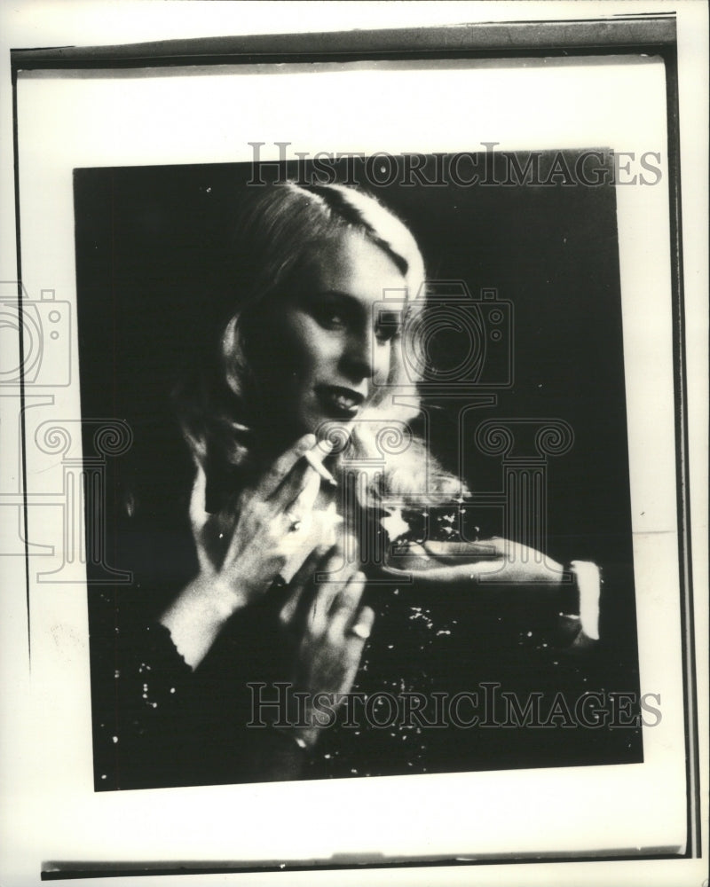 1980 Press Photo Zora Rasmussen Picture Comic