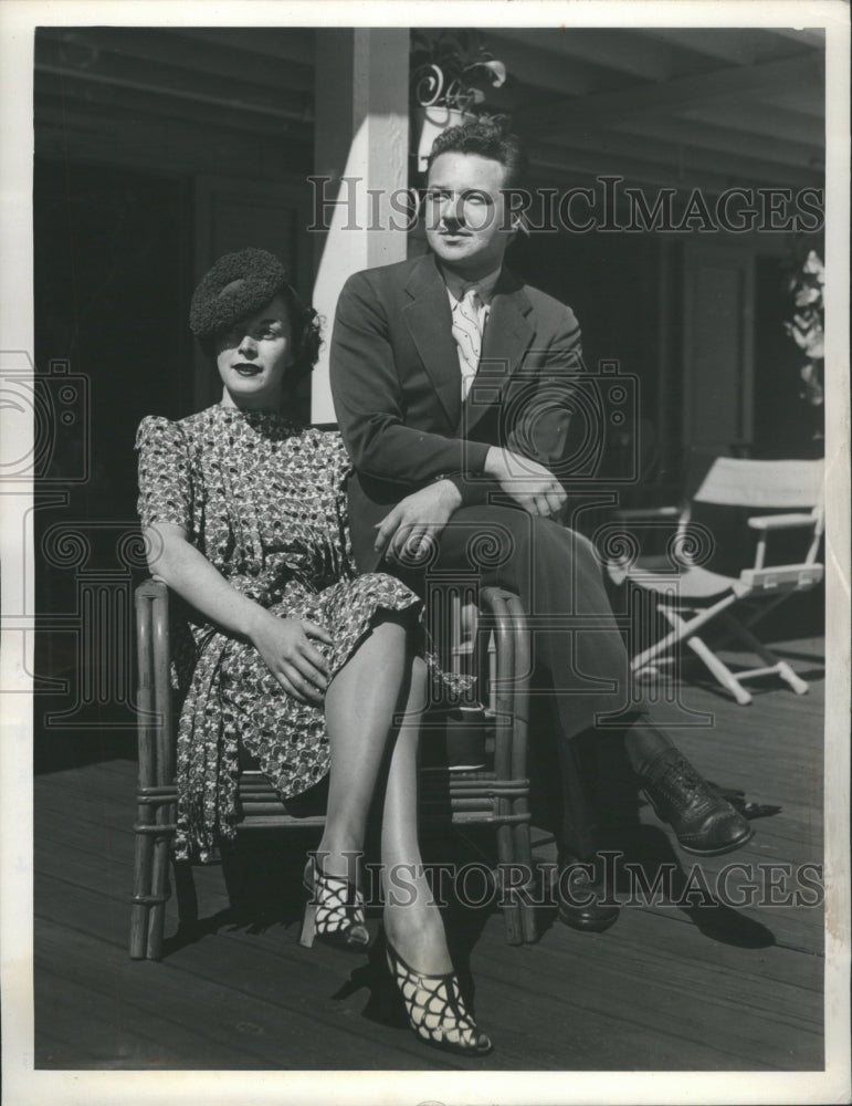 1939 Press Photo Ransom Allen Wife