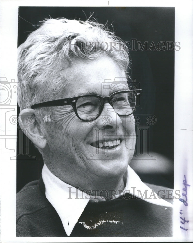 1984 Press Photo Dr. Fredrick Stare, nutritionist.