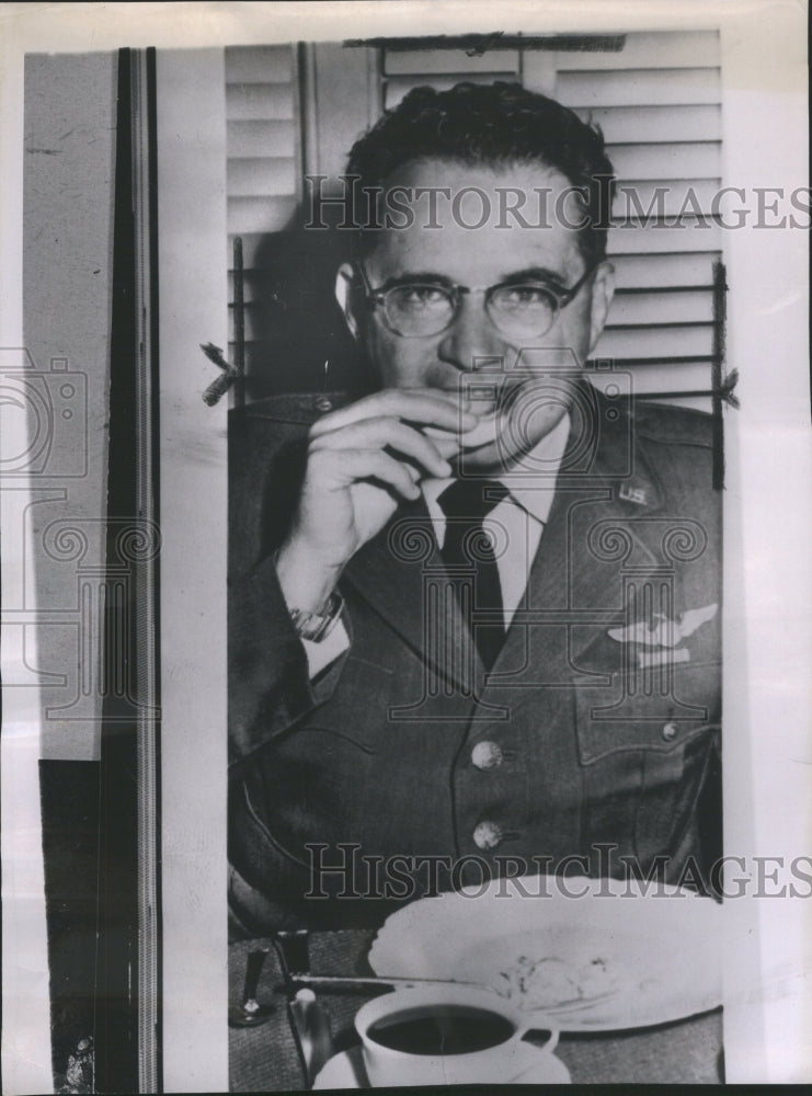 1957 Press Photo John Paul Stapp US Airforce Officer