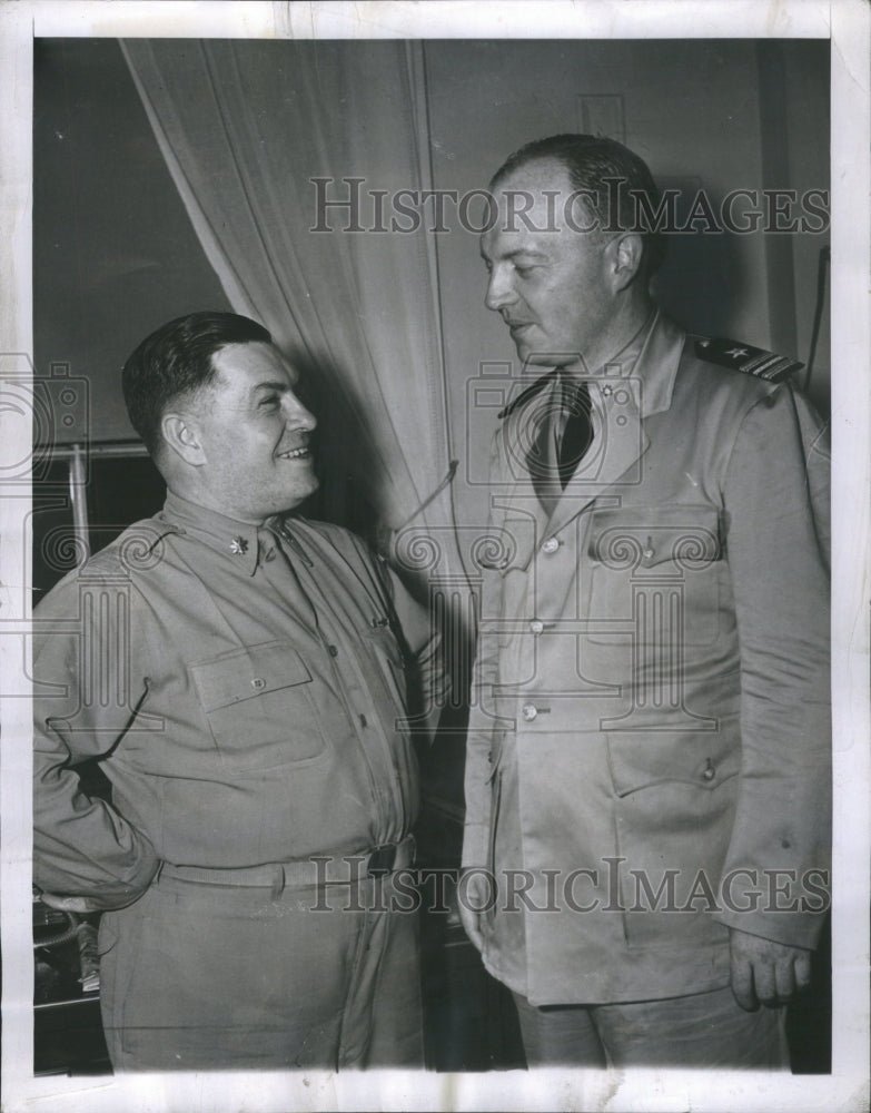 1954 Press Photo Governor Minnesota University World II