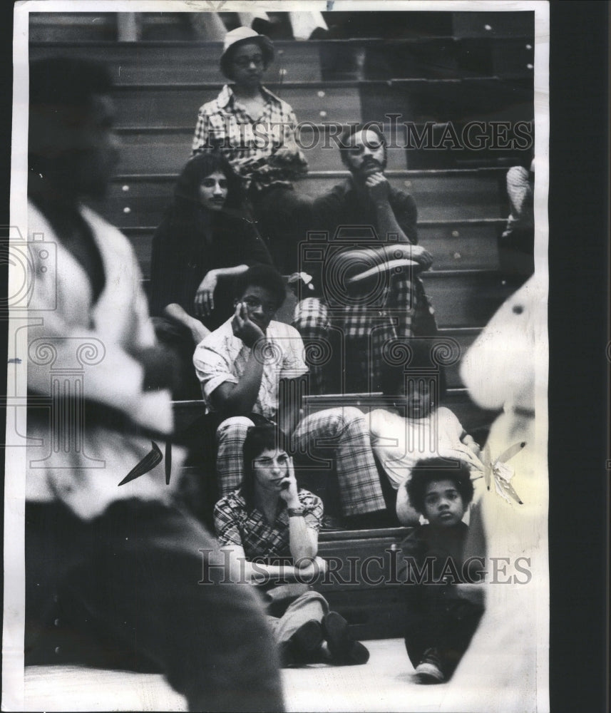 1975 Press Photo Highland Park High School Karate Champ