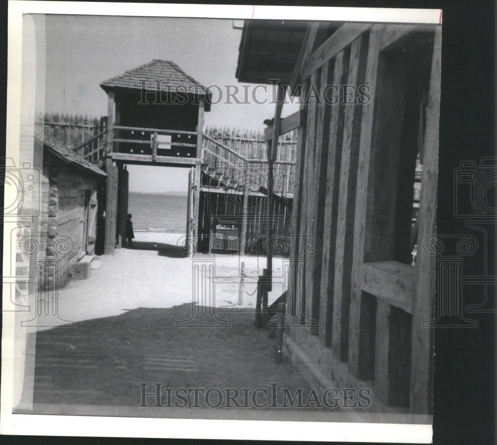 1968 Press Photo Forts The Water Gate