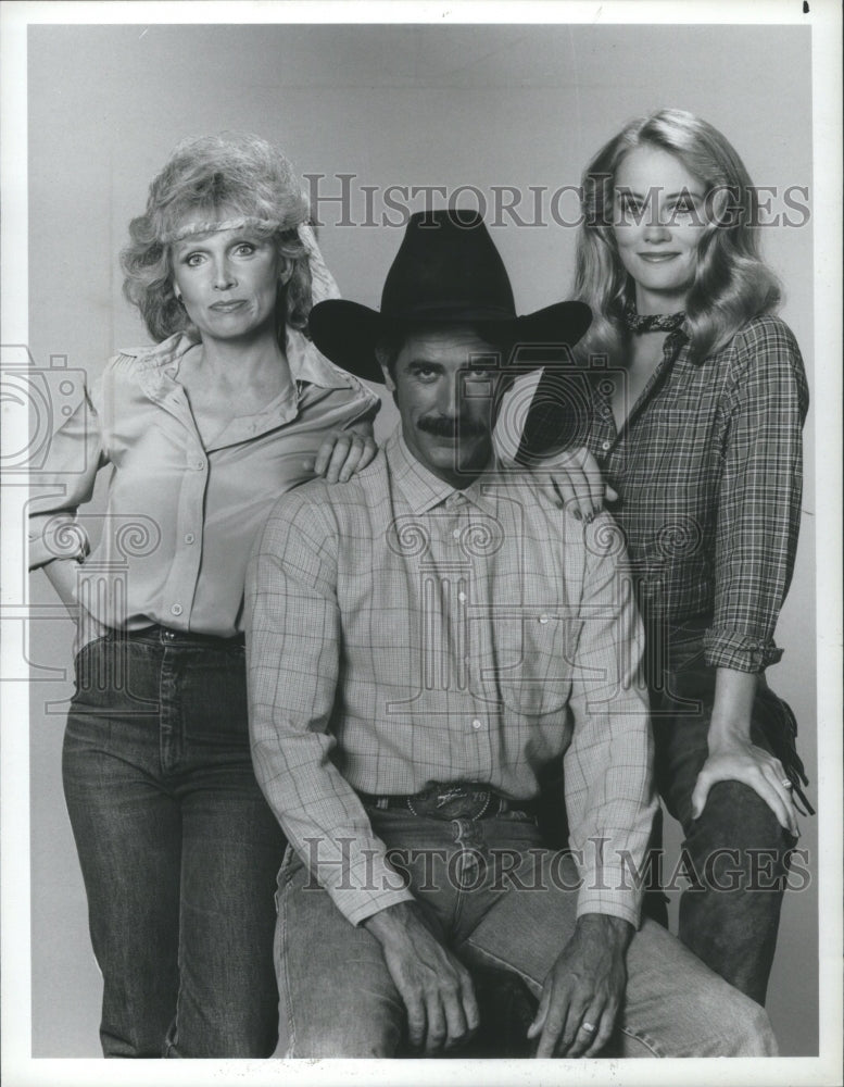 1983 Press Photo Yellow Rose American Television Series