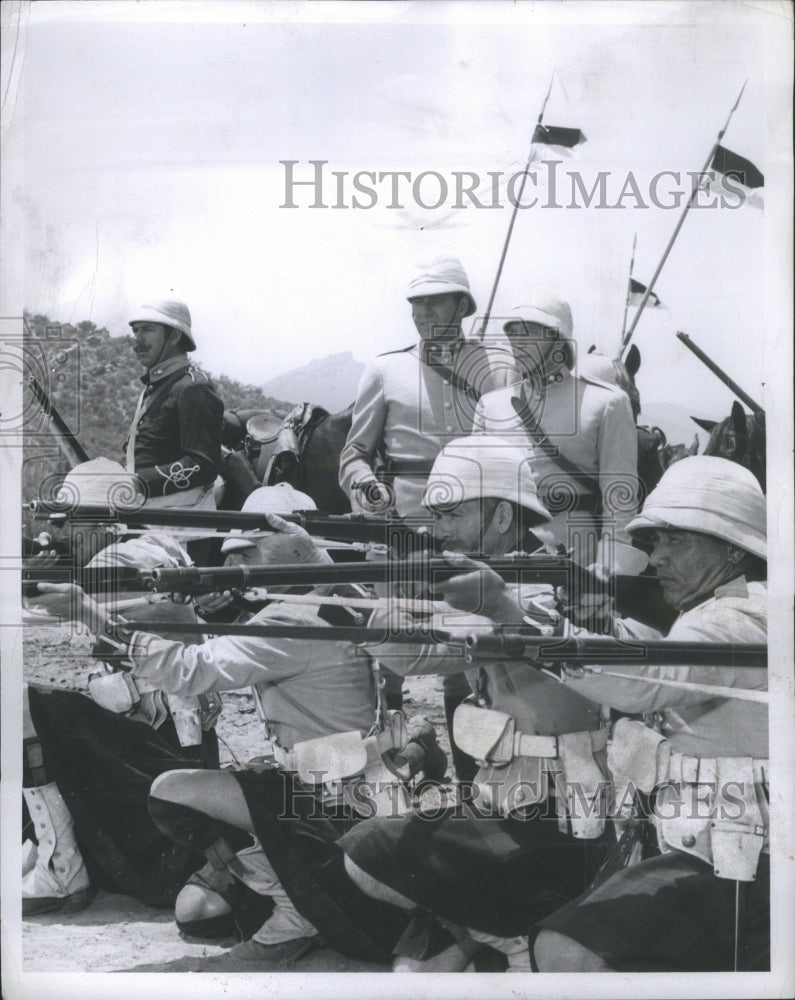 1956 Press Photo Televisiom Show Lancers Content