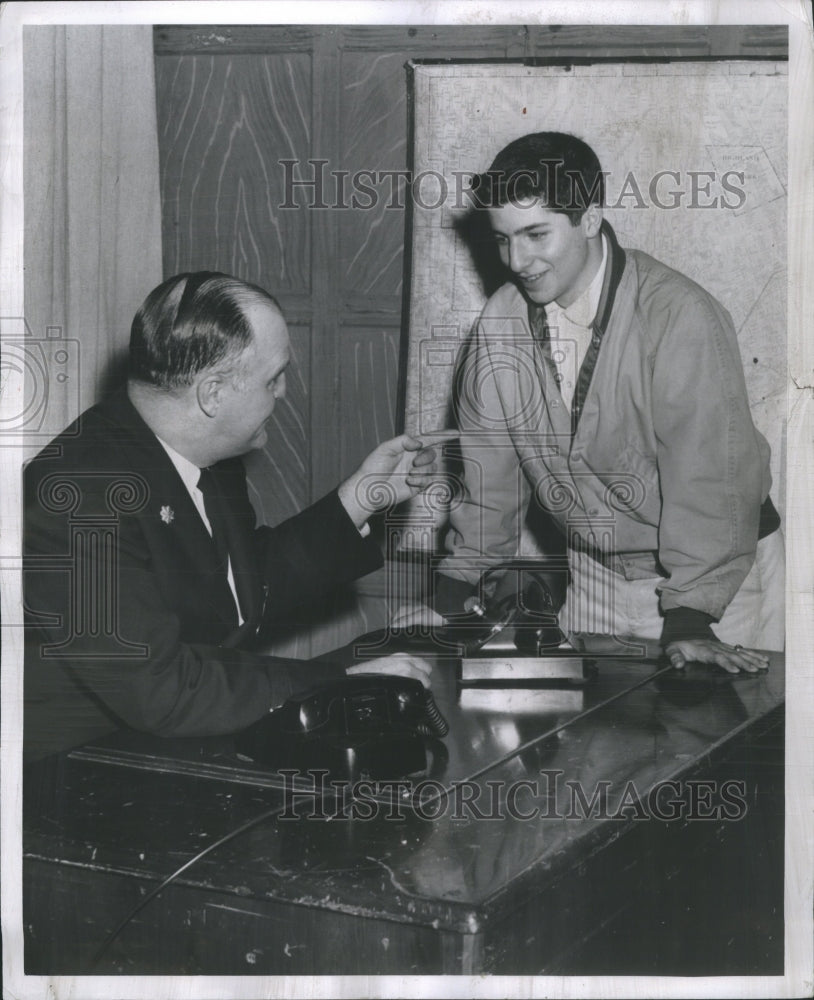 1959 Press Photo Programs Youth Bureau Msp Fgancis