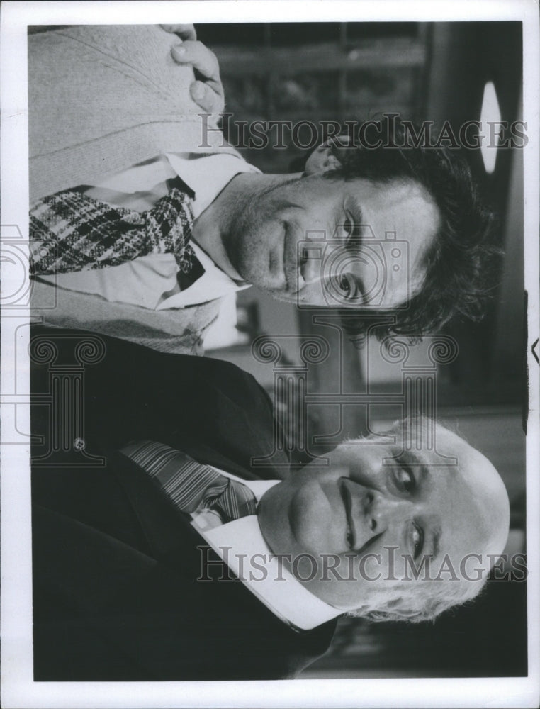 1981 Press Photo Christopher Lloyd Victor Buono Taxi