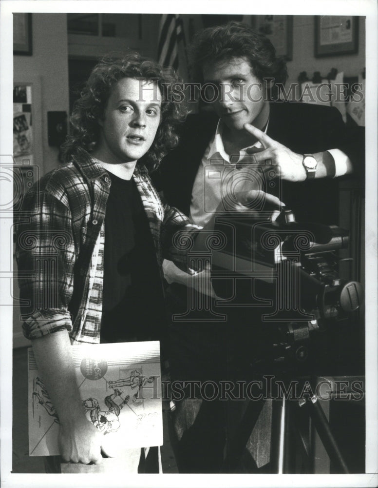 1988 Press Photo TV 101 Andrew White Sam Robards