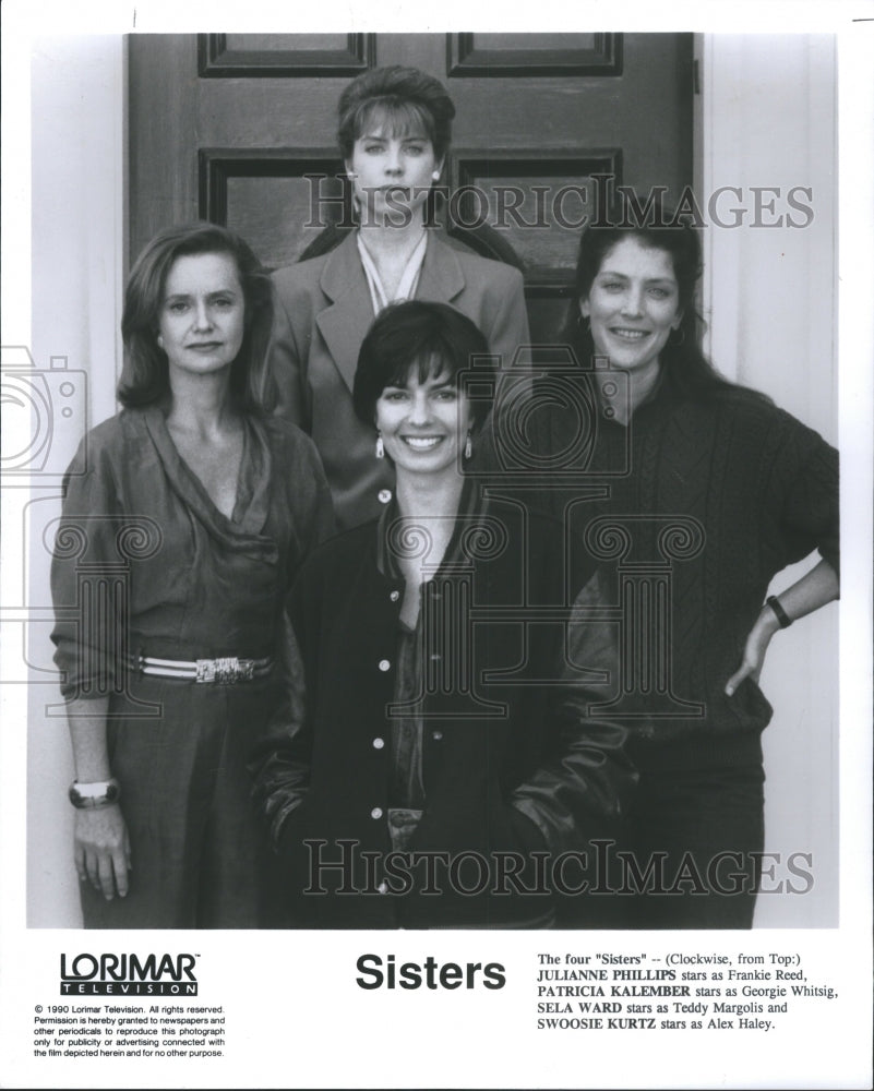 1994 Press Photo Sisters Television Drama NBC Showtime