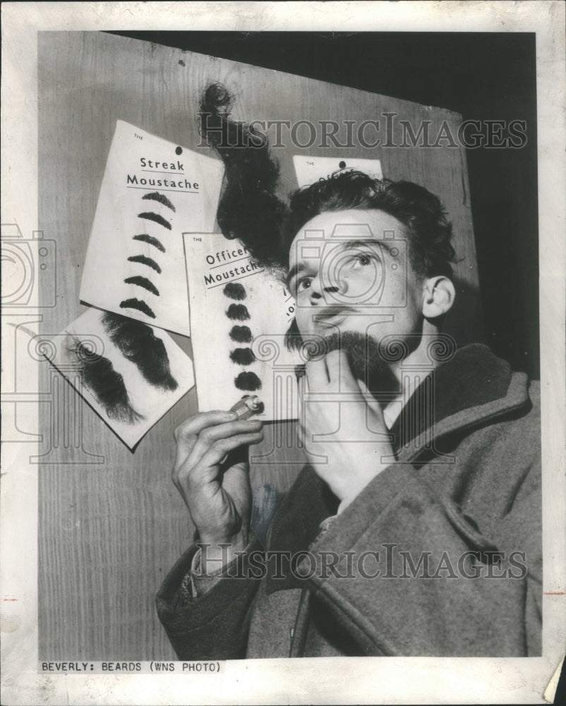 1961 Press Photo Whiskers specialized hairs