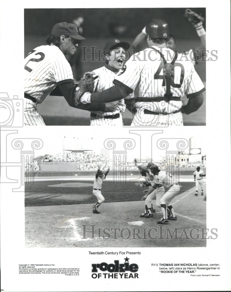 Press Photo Thomas Ian Nicholas Actor Rooki Year