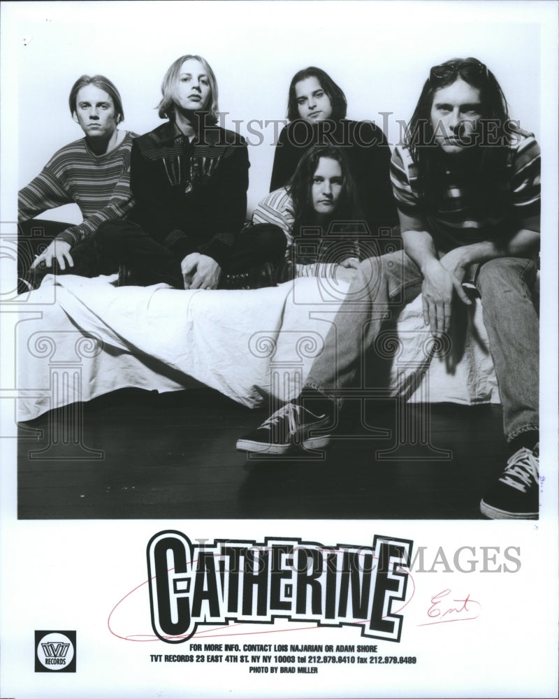 1995 Press Photo Catherine Music Band Picture