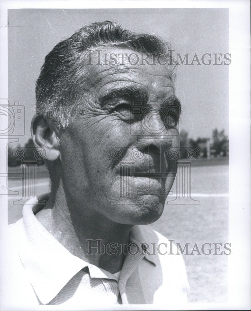 1972 Press Photo Highball Coach Baseball Cass Casucci