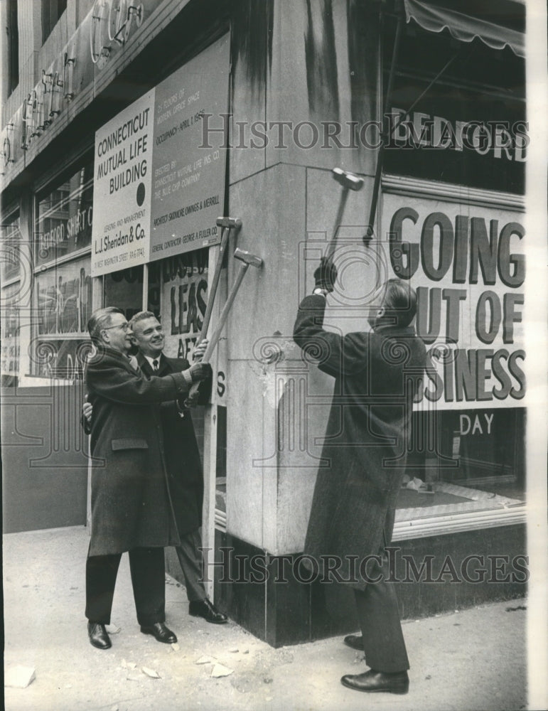 1964 Press Photo Randall H.Cooper George Scheidler