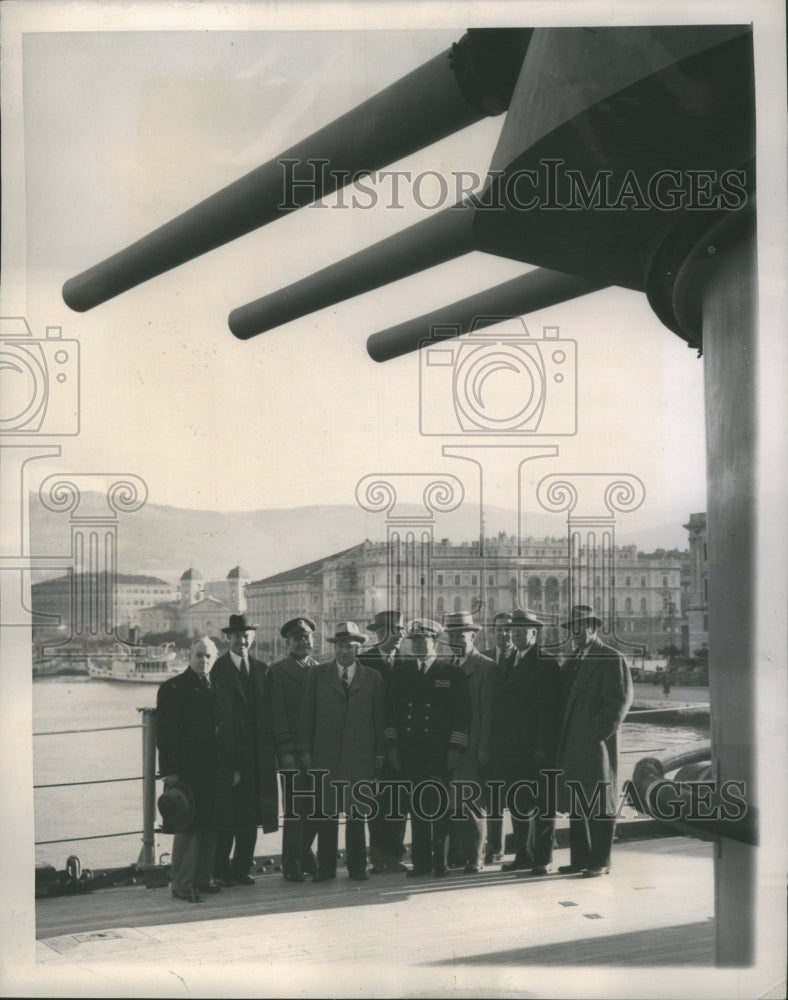 1948 Press Photo Congressman House Armed Services Tries