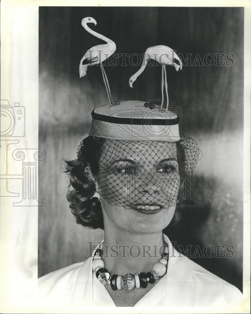 1984 Press Photo Woman Hats