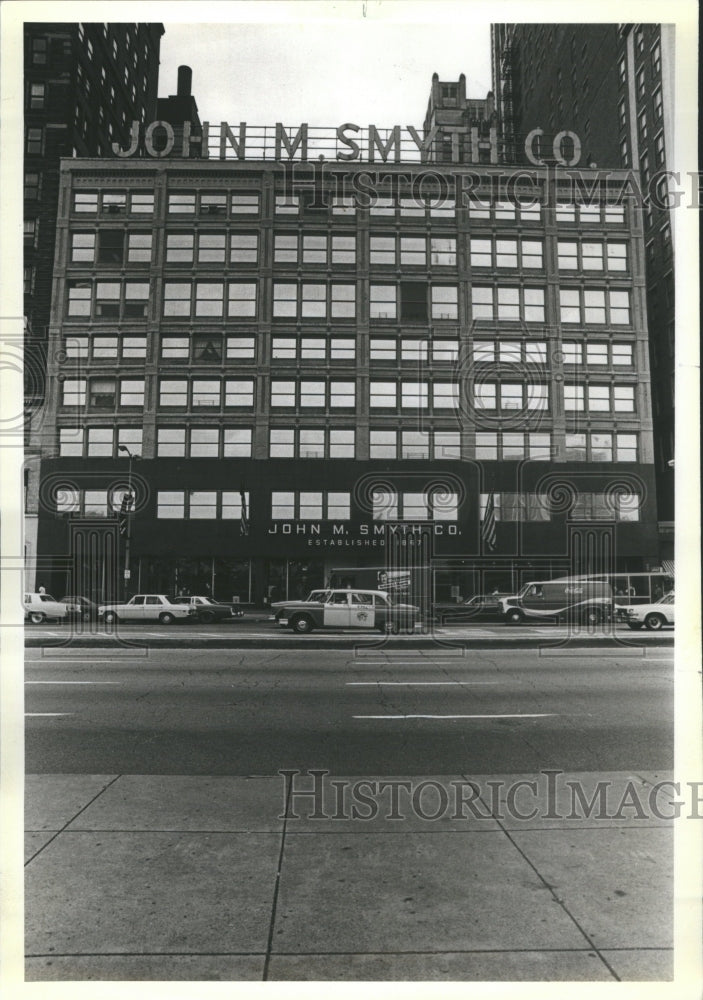 1981 Press Photo John M Smyth Co Buildings U S Equities