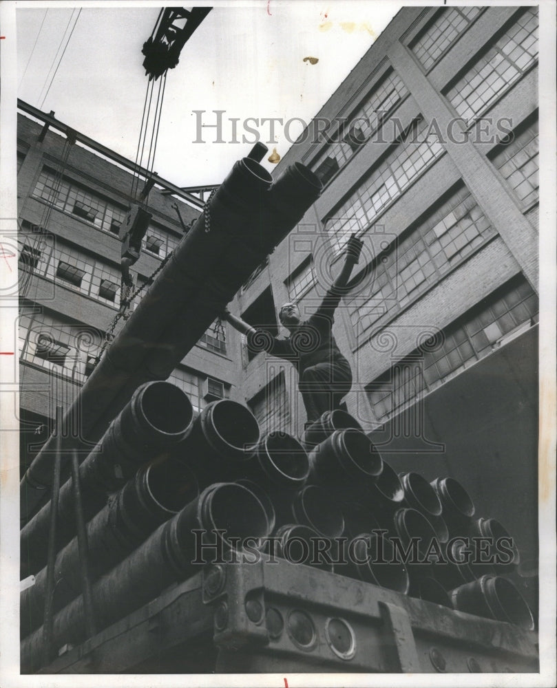 1974 Press Photo Coal Mine Production Energy Shortage