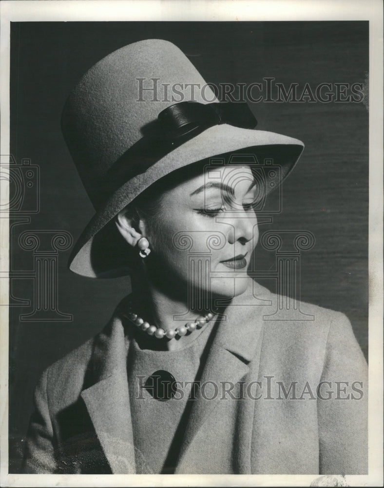 1963 Press Photo Luci Puci Women Hats