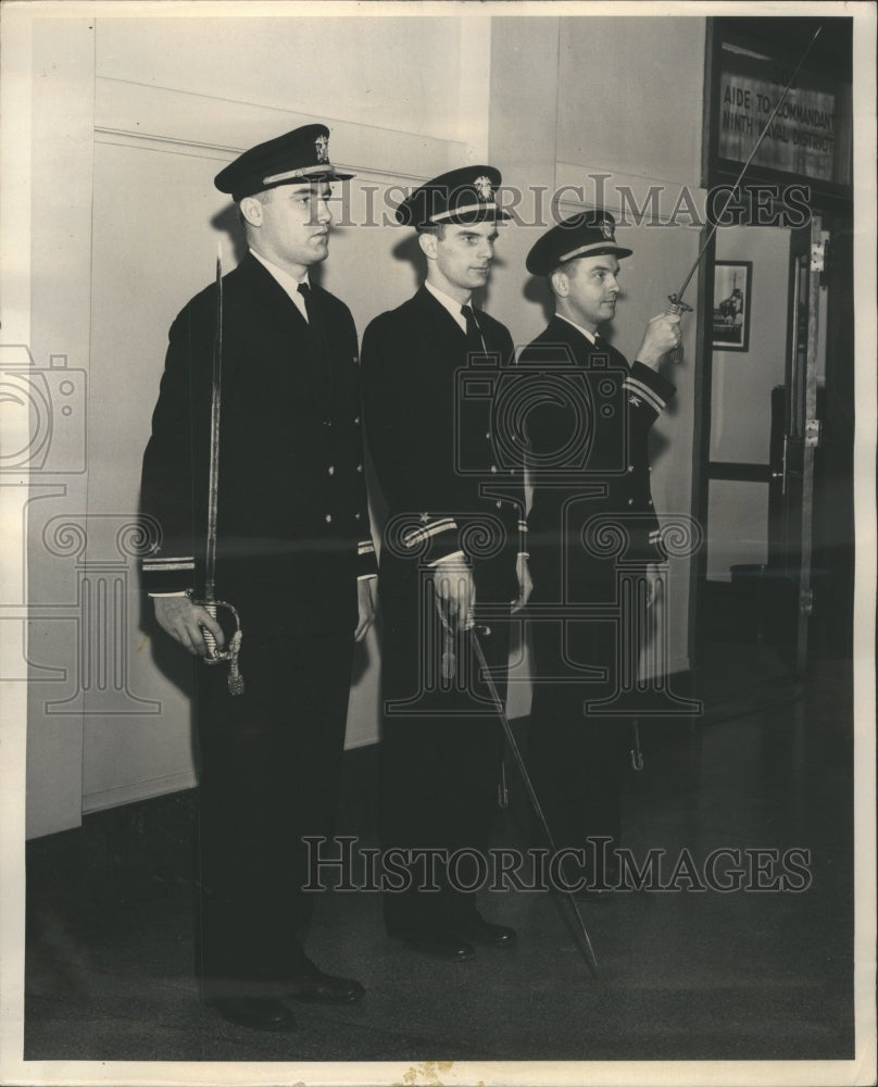 1954 Press Photo US Navy Naval Warfare Service