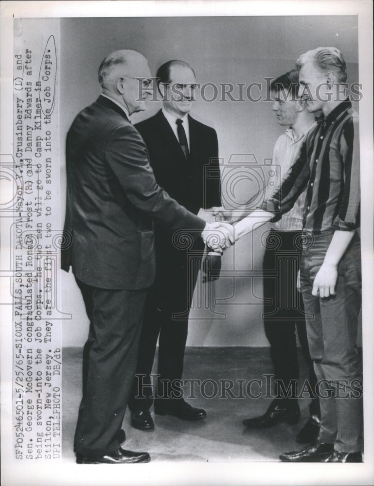 1965 Press Photo JOB CORPS PROGRAM FREE EDUCATION